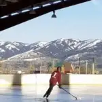 Skating at the Kotler Ice Arena