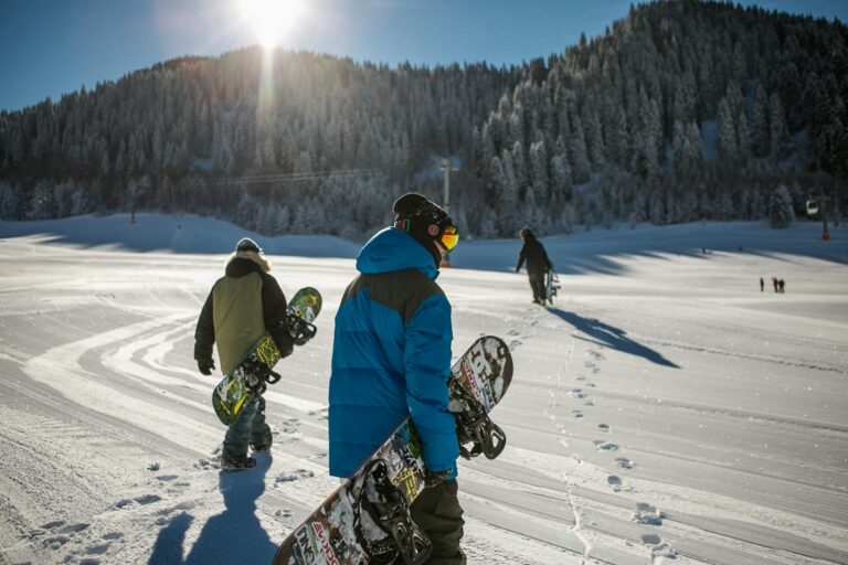 Snowmobile racing in Idaho mountains winter event Driggs fairgrounds