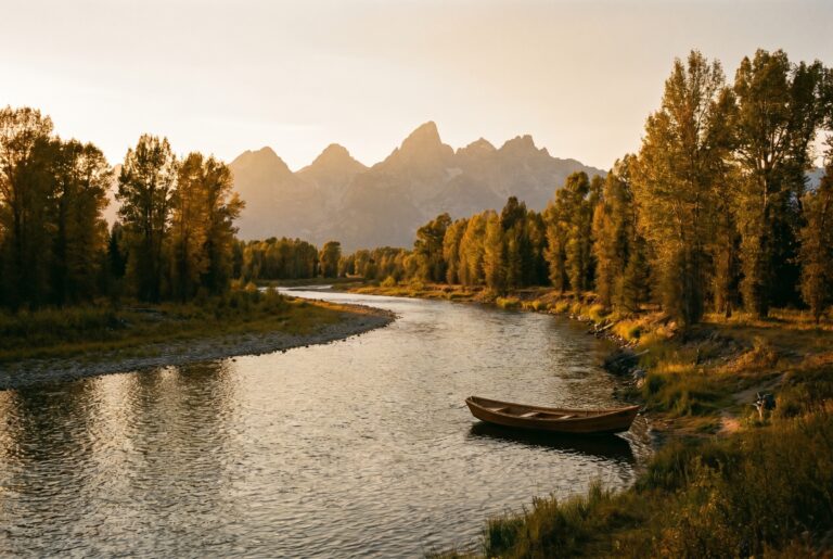 Snake River scenic float with Teton Valley mountain views
